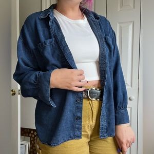 Banana Republic Denim Style Women’s Blouse Medium